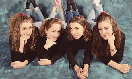 Chastity Belt, from left: Julia Shapiro, Lydia Lund, Annie Truscott, Gretchen Grimm