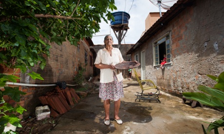Jalviana Morais da Costa, 86, is a former garimpeira, or gold hunter in the river banks in Paracatu, Brazil