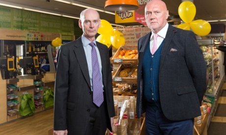 Co-operative Group chief executive Richard Pennycook (left) and Independent non-executive chair Allan Leighton.