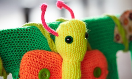 Lauren makes street art that people can touch and take home