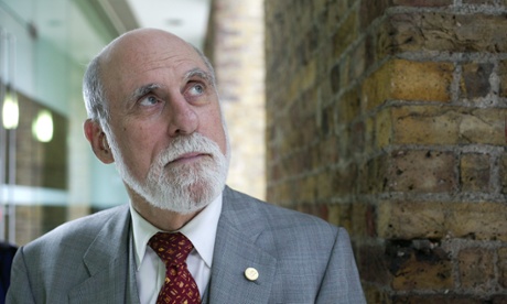 Vint Cerf, Google vice-president and chief internet evangelist.