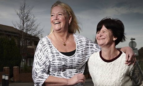 Salt-of-the-earth mums … Julie and Sue in Benefits Street. Photograph: Richard Ansett/Channel 4