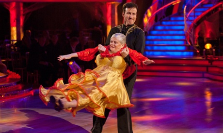 Ann Widdecombe on Strictly Come Dancing
