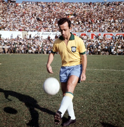 Brazil’s Tostão, in all his finery.