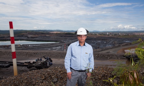 Gilberto Azevedo, general manager of the Kinross mine, argues there is no health risk for the 90,000 local residents