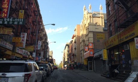 Eldridge Street in New York’s Chinatown.