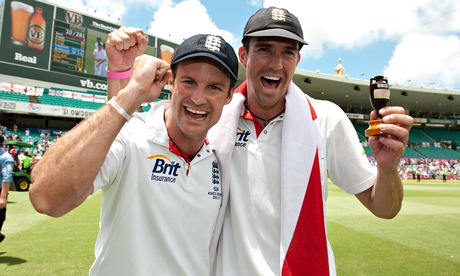 Cricket - Andrew Strauss and Kevin Pietersen Filer