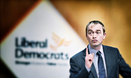 Tim Farron at the Liberal Democrat party conference 2014 