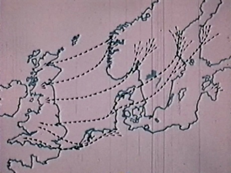 David Lack’s wartime radar experiments, during which 'ghosts' of seabirds were picked up.