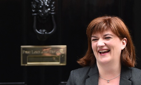 Nicky Morgan, education secretary