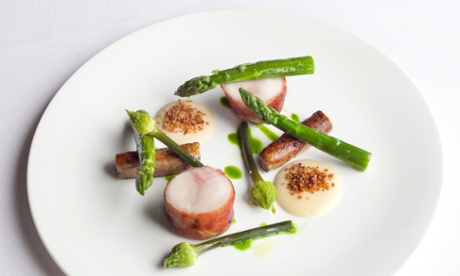 Plate with food on it