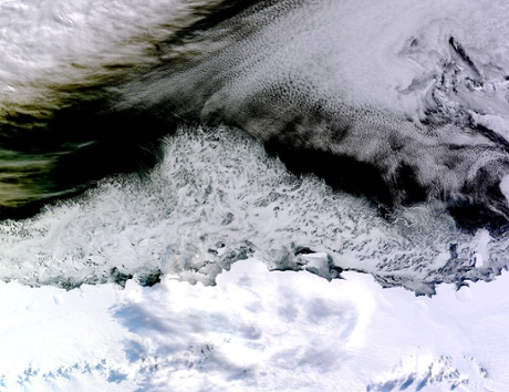 Sea Ice off the Princess Astrid Coast