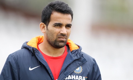 Cricket - India Nets - Trent Bridge - 27/7/11 India's Zaheer Khan during nets Mandatory Credit: Action Images / Ed Sykes Livepic2011