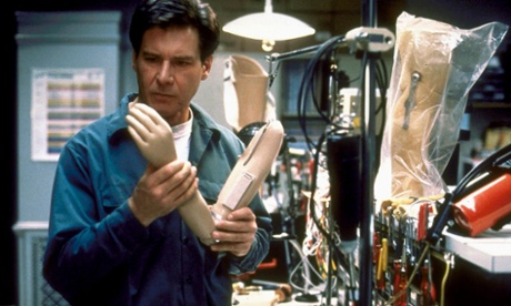 Harrison Ford as Dr Richard Kimble in The Fugitive.