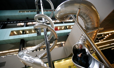 Höller’s Test Site installation in the Tate’s Turbine Hall.
