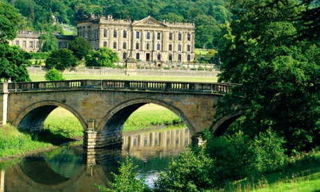 Making history: Chatsworth House, Derbyshire.