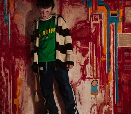 It's a Blue Giraffe, 2007, by Shane Blount.