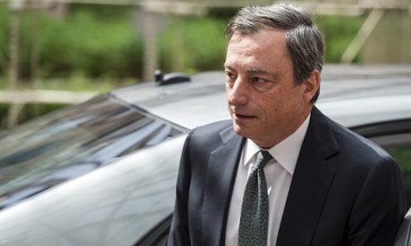 European Central Bank president Mario Draghi