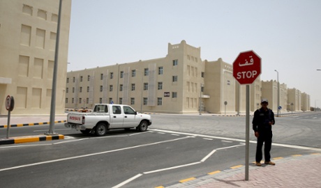The new labour city in the Sanaya Industrial Area in Doha.