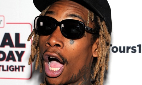 Wiz Khalifa: toast of the tabloids.