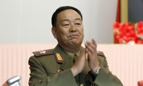 General Hyon Yong-chol, who has reportedly been executed by firing squad. 