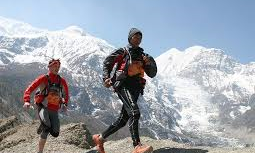 Trail running Nepal small image
