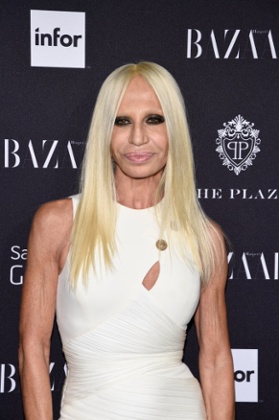 Donatella Versace in New York last year.