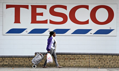 Tesco sign