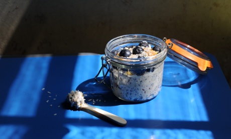 Overnight oats in a jar you can eat on the bus to work, from GuardianWitness contributor kmt393.