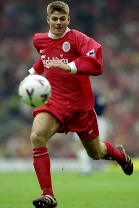 The young Steven Gerrard: Anfield's scouse heartbeat.