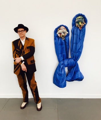 Pablo, 57, art dealer, at Frieze New York