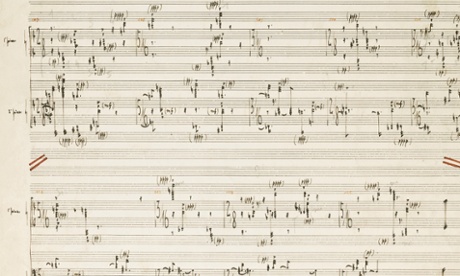 Boulez sotheby's score