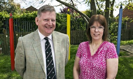 Martin Thacker and Julie Oldale