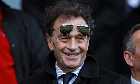 Leeds United's owner Massimo Cellino