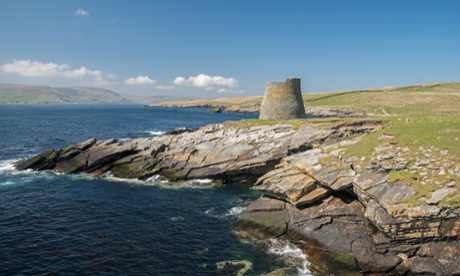 The broch on Mousa, Shetland, was built about 100BC.