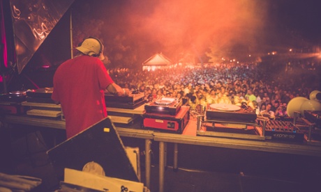 Clear the decks … Theo Parish at the Dimensions Festival, Croatia.