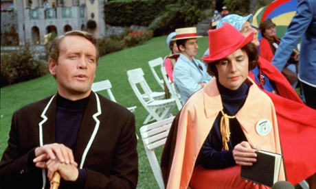 Patrick McGoohan and Virginia Maskell in The Prisoner (1967).