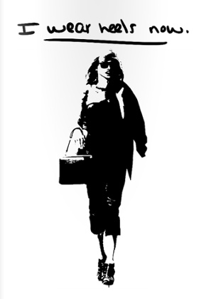 I Wear Heels Now fanzine.