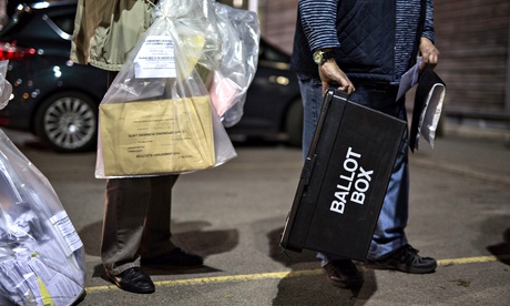 General Election count, Sheffield, Britain - 07 May 2015
