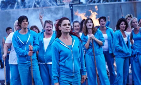 Still image from Melbourne prison drama Wentworth.