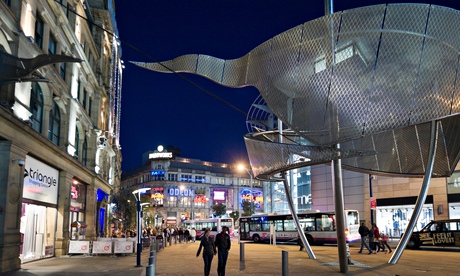 Exchange Square in Manchester