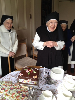 Sr Mary celebrated her 90th birthday earlier this year