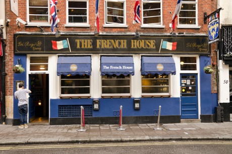 The French House on Dean Street.