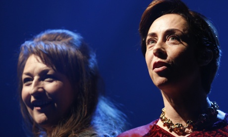 Crossing borders …  National Theatre of Scotland production of The James Plays with Sofie Gråbøl (right).