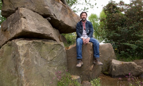 Dan Pearson in the Laurent-Perrier Chatsworth garden at the Chelsea flower show.