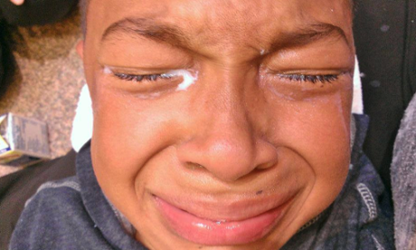 taye montgomery minneapolis police pepper spray