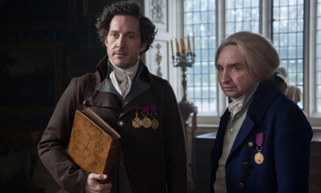 Jonathan Strange (Bertie Carvel) and Mr Norrell (Eddie Marsan)