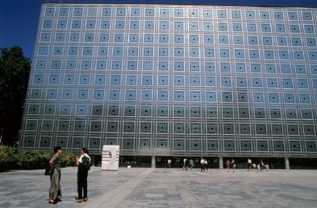The Ima Institut Du Monde Arabe Building in Paris.