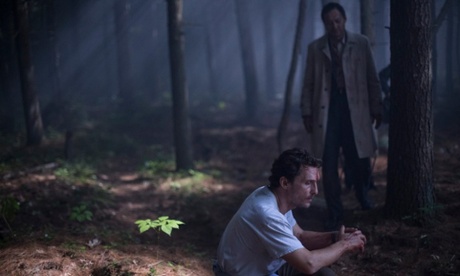Matthew McConaughey and Ken Watanabe in Sea of Trees.