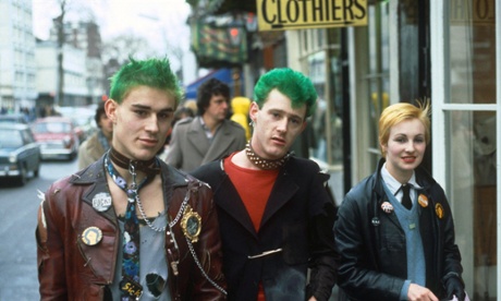 Punks in 1977.